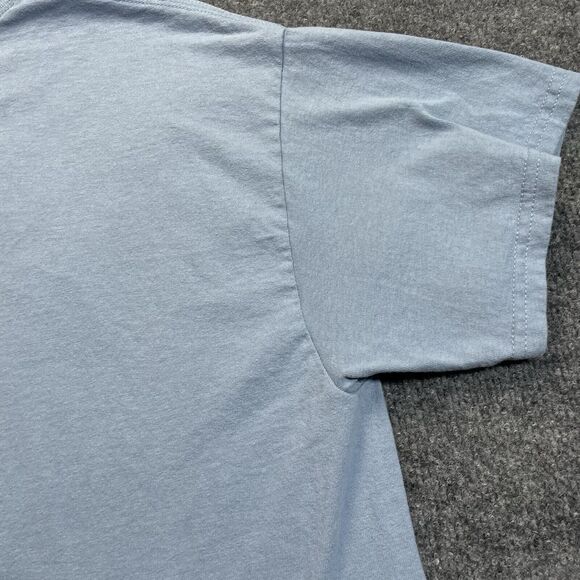 Naruto Shirt Mens Large Shippuden Oversized Naruto Kanji Men's Blue Fog 2002 - Picture 12 of 14